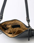 American Darling Hand Tooled Genuine Leather women bag western handbag purse