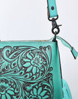 American Darling Hand Tooled Genuine Leather women bag western handbag purse