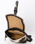 American Darling Backpack Hand Tooled Hair-on Genuine Leather women bag western handbag purse