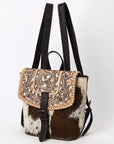 American Darling Backpack Hand Tooled Hair-on Genuine Leather women bag western handbag purse