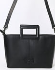 American Darling Hand Tooled Genuine Leather women bag western handbag purse
