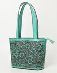 American Darling Hand Tooled Genuine Leather women bag western handbag purse