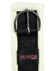 Hilason Western Horse Nylon Padded Fleece Straight Girth Stainless Steel Buckle