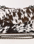 American Darling Adbg1489 Envelope Hair-On Genuine Leather Women Bag Western Handbag Purse