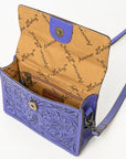 American Darling Small Crossbody Hand Tooled Genuine Leather Women Bag Western Handbag Purse