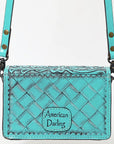 American Darling Small Crossbody Hand Tooled Genuine Leather Women Bag Western Handbag Purse