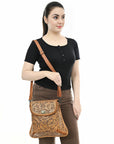 American Darling Cross Body I Hand Tooled Genuine Leather Women Bag Western Handbag Purse
