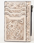 American Darling Card-Holder Hand Tooled Genuine Leather Women Bag Western Handbag Purse