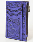 American Darling Card-Holder Hand Tooled Genuine Leather Women Bag Western Handbag Purse