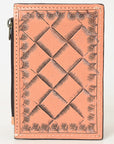 American Darling Card-Holder Hand Tooled Genuine Leather Women Bag Western Handbag Purse