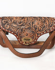 American Darling Adbg1507 Clear Bag Hand Tooled Genuine Leather Women Bag Western Handbag Purse