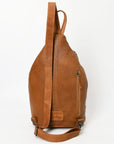 American Darling Adbg1513 Sling Hand Tooled Hair-On Genuine Leather Women Bag Western Handbag Purse