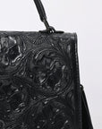 Hand Tooled Genuine Leather women bag western handbag purse