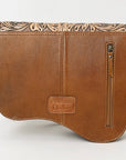 American Darling Adbg1518 Cross Body I Hand Tooled Hair-On Genuine Leather Women Bag Western Handbag Purse