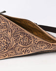 American Darling Sling Beautifully Hand Tooled Genuine Leather women bag western handbag purse