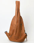 American Darling Adbg1521 Sling Hand Tooled Hair-On Genuine Leather Women Bag Western Handbag Purse
