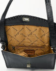 American Darling Adbg1526 Small Crossbody Crocodile Embossed Genuine Leather Women Bag Western Handbag Purse