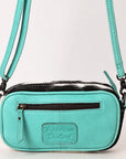 ADBG1528 Crossbody Hand Tooled Genuine Western Leather Women Bag