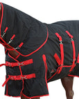 Hilason 1200D Waterproof Winter Horse Turnout Blanket Neck Cover Belly Wrap