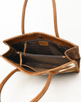 American Darling Tote Hair On Genuine Leather Women Bag Western Handbag Purse | Travel Bags