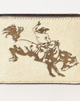 American Darling Wallet Hair-On Genuine Leather Women Bag Western Handbag Purse
