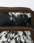 Hair-On Genuine Leather women bag western handbag purse