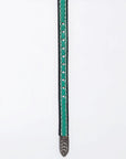 American Darling Hand tooled Hatband Genuine American Leather Western Adjustable Unisex