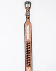 American Darling Hand tooled Hatband Genuine American Leather Western Adjustable Unisex