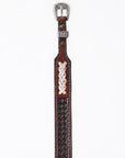 American Darling Hand tooled Hatband Genuine American Leather Western Adjustable Unisex