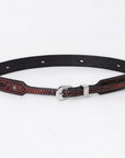 American Darling Hand tooled Hatband Genuine American Leather Western Adjustable Unisex