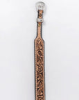 American Darling Hand tooled Hatband Genuine American Leather Western Adjustable Unisex