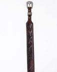 American Darling Hand tooled Hatband Genuine American Leather Western Adjustable Unisex