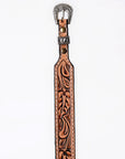 American Darling Hand tooled Hatband Genuine American Leather Western Adjustable Unisex
