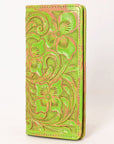 American Darling Clutch Beautifully Hand Tooled Genuine Leather women bag western handbag purse