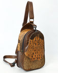 American Darling ADBG1538 Sling Crocodile embossed Genuine Leather women bag western handbag purse