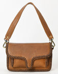 American Darling Adbgm405B Small Crossbody Hair-On Genuine Leather Women Bag Western Handbag Purse