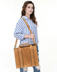 American Darling Tote Genuine Suede Leather women bag western handbag purse