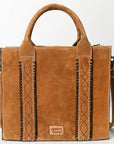 American Darling Tote Genuine Suede Leather women bag western handbag