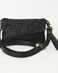 Never Mind Nmbgm155A Small Crossbody Vintage Handmade Genuine Cowhide Leather Women Bag Western Handbag Purse