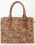American Darling Tote Beautifully Hand Tooled Genuine Leather Women Bag Western Handbag Purse | Travel Bags College Casual