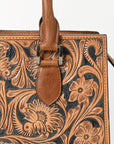 American Darling Tote Beautifully Hand Tooled Genuine Leather Women Bag Western Handbag Purse | Travel Bags College Casual