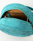 American Darling Canteen Genuine Suede Leather women bag western handbag purse
