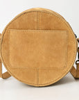 American Darling Canteen Genuine Suede Leather women bag western handbag purse
