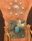 American Darling Adbgm470 Large Crossbody Genuine Leather Women Bag Western Handbag Purse