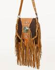 American Darling Adbgm470 Large Crossbody Genuine Leather Women Bag Western Handbag Purse