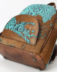 American Darling Backpack Crocodile Embossed Genuine Leather Women Bag Western Handbag Purse