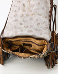 American Darling Crossbody Hair On Genuine Leather Women Bag Western Handbag Purse | for Cute
