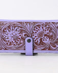 American Darling Clutch Beautifully Hand Tooled Genuine Leather women bag western handbag purse