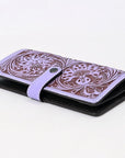 American Darling Clutch Beautifully Hand Tooled Genuine Leather women bag western handbag purse