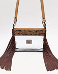 American Darling Crossbody Beautifully Hand Tooled Genuine Leather women bag western handbag purse